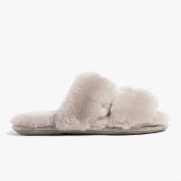 Ladies Poppy Open Toe Sheepskin Slider
